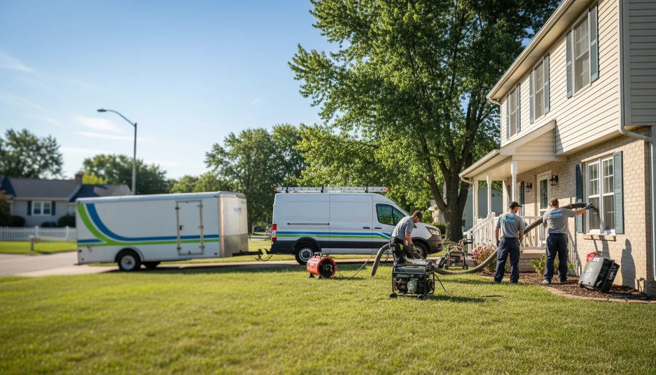 Flooded Basement Restoration And Cleanup With Repair in Hestand, KY near me